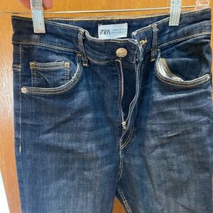 Zara high waist stretch skinny jeans